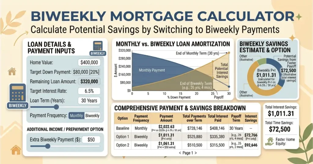 Biweekly Mortgage Calculator