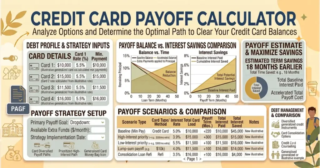 Credit Card Payoff Calculator