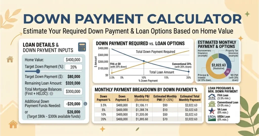 Down Payment Calculator