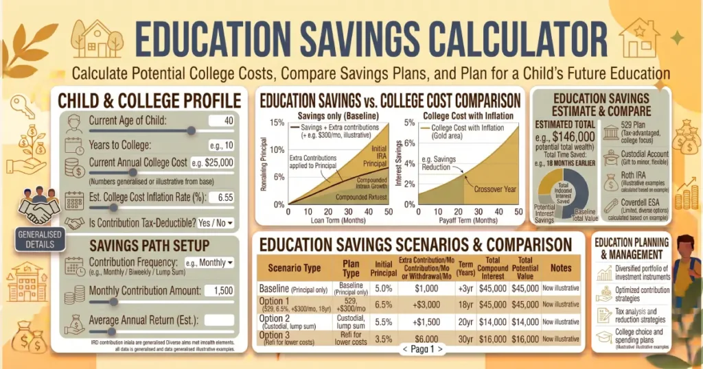 Education Savings Calculator