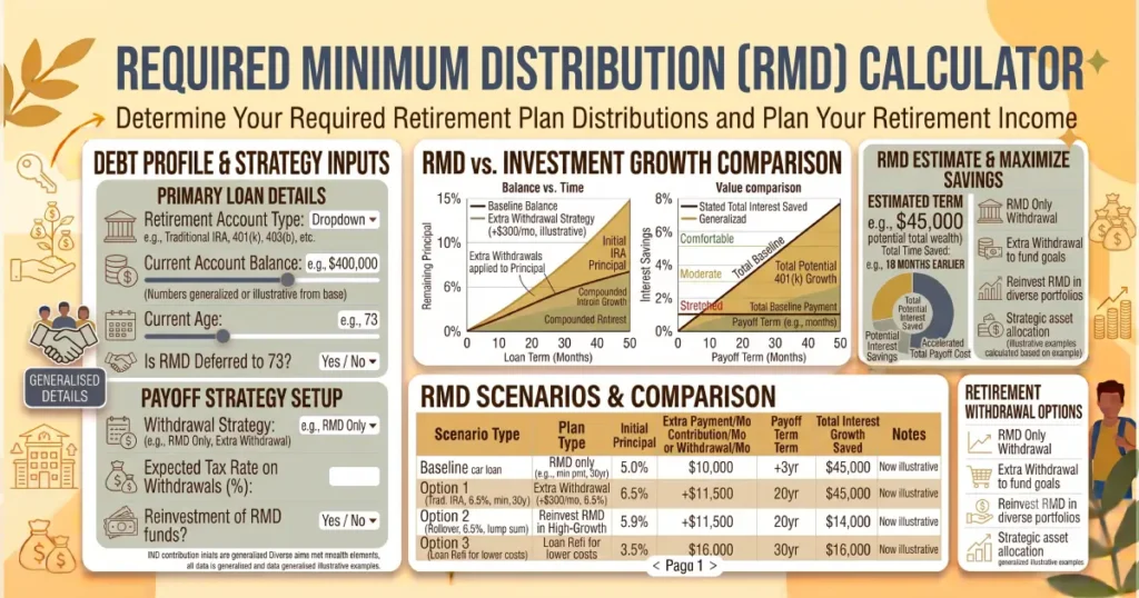 Required Minimum Distribution (RMD) Calculator