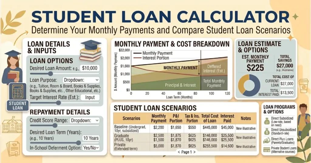 Student Loan Calculator
