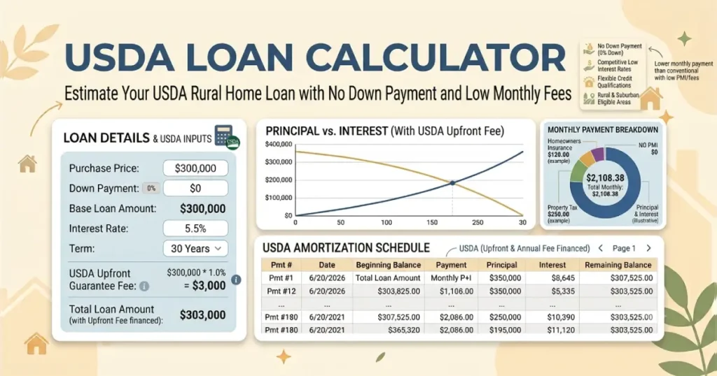 USDA Loan Calculator