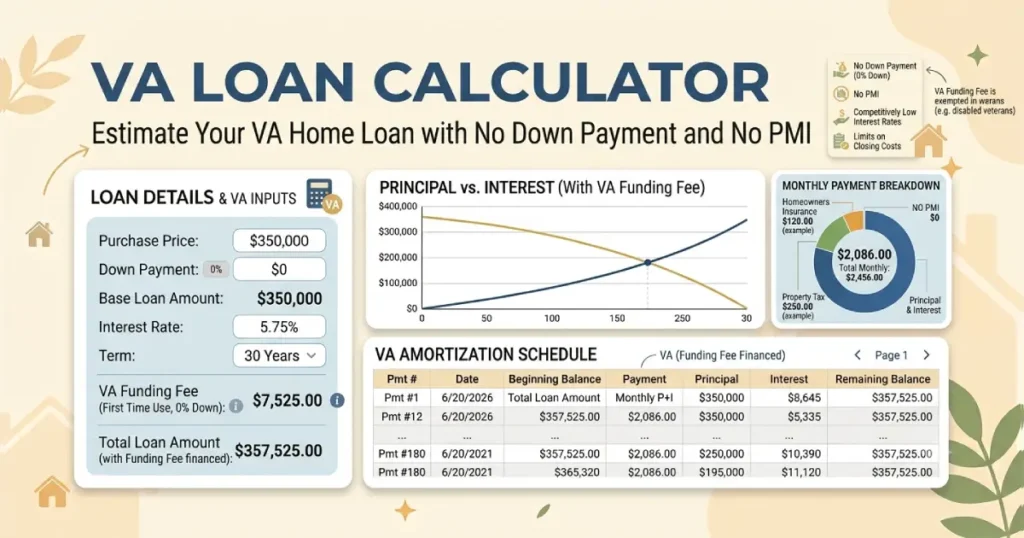 VA Loan Calculator